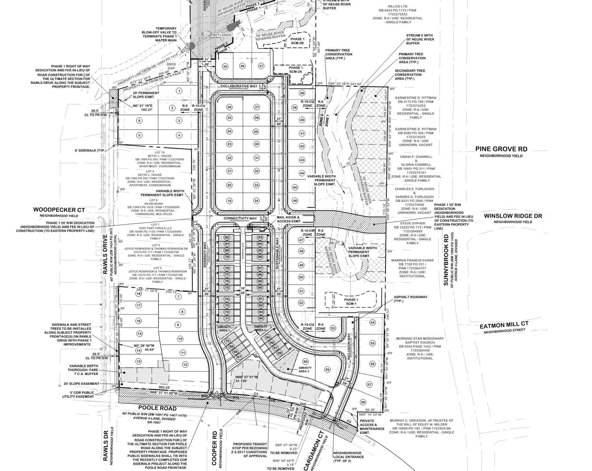 The Montage Site Plan Cardinal Civil Contracting